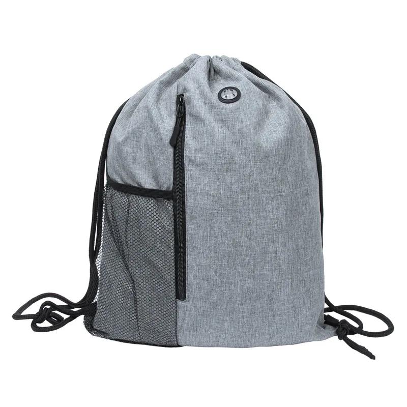 Drawstring Sportpack Large Capacity Two-Tone - 16 x 20 in - product view 3
