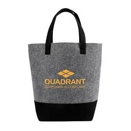 Tote Bag RPET Felt with Structured Design - 9 3/4 in