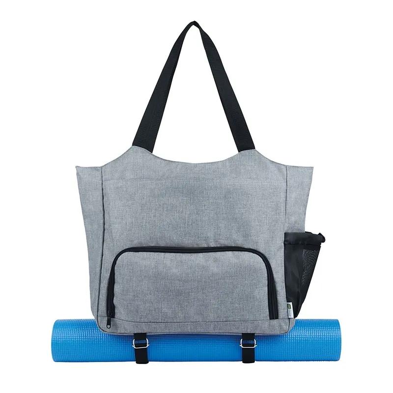 Tote Bag RPET Yoga with Shoe Compartment - 15 1/2 in - product view 2