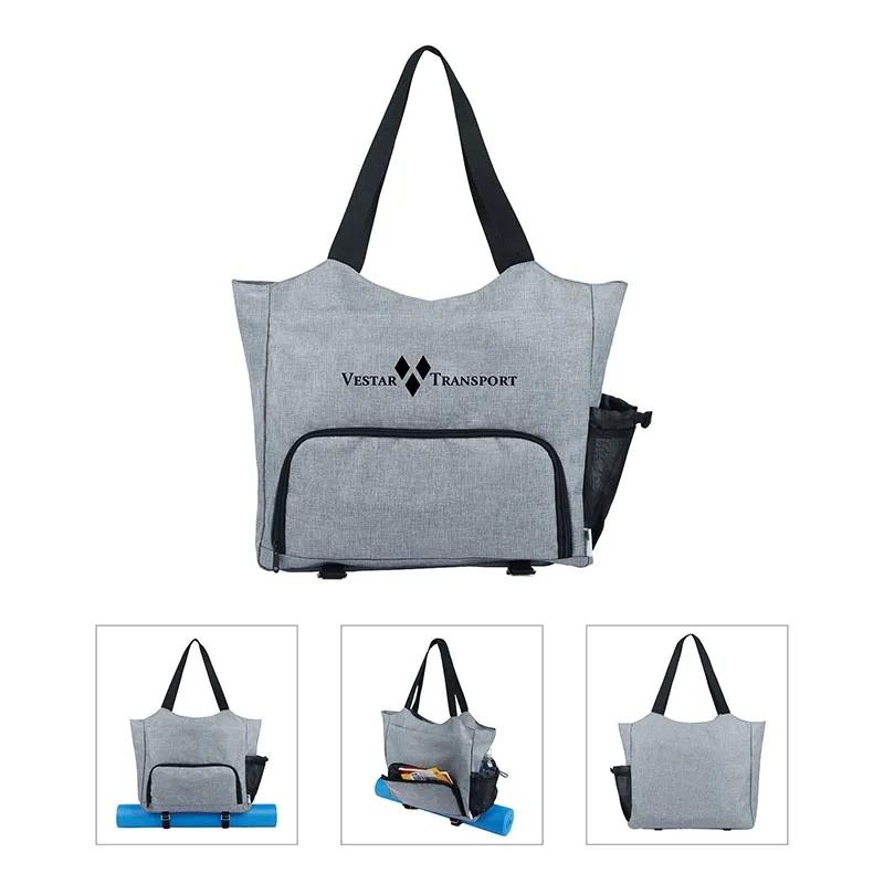 Tote Bag RPET Yoga with Shoe Compartment - 15 1/2 in - product view 6