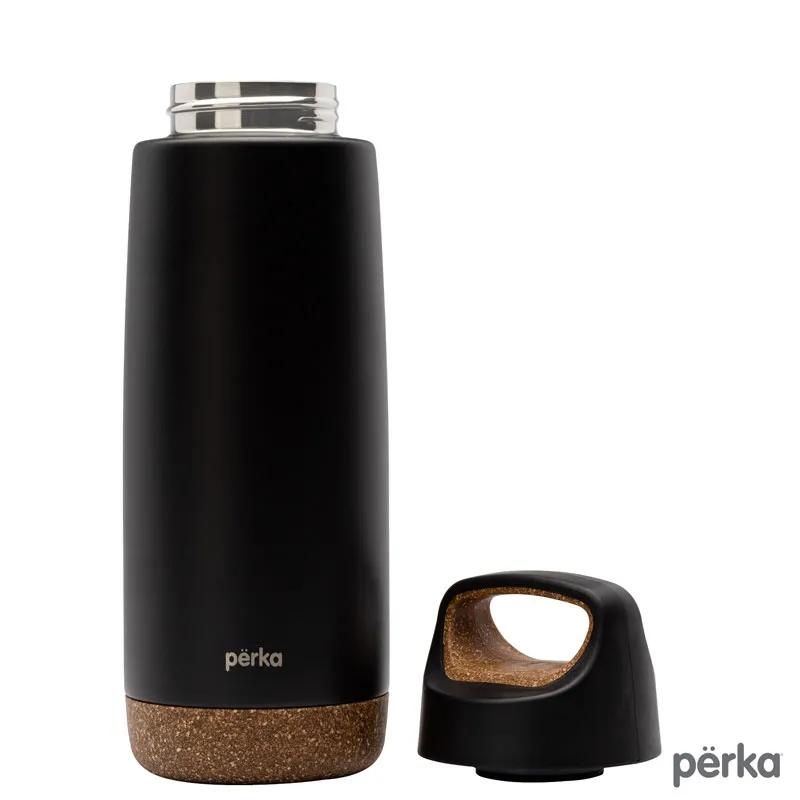 Water Bottle Double Wall Stainless Steel Cork Base - 20 oz - product view 4