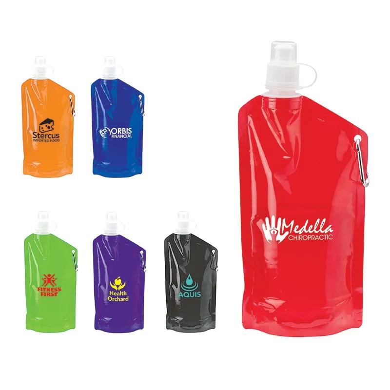 Water Bottle PE Plastic Collapsible Carabiner - 24 oz - product view 3
