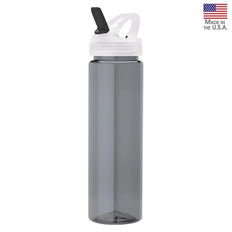 Water Bottle PET Flip Spout Handle Made in USA - 25 oz - product view 2
