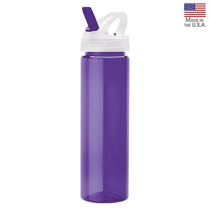 Water Bottle PET Flip Spout Handle Made in USA - 25 oz - product view 5