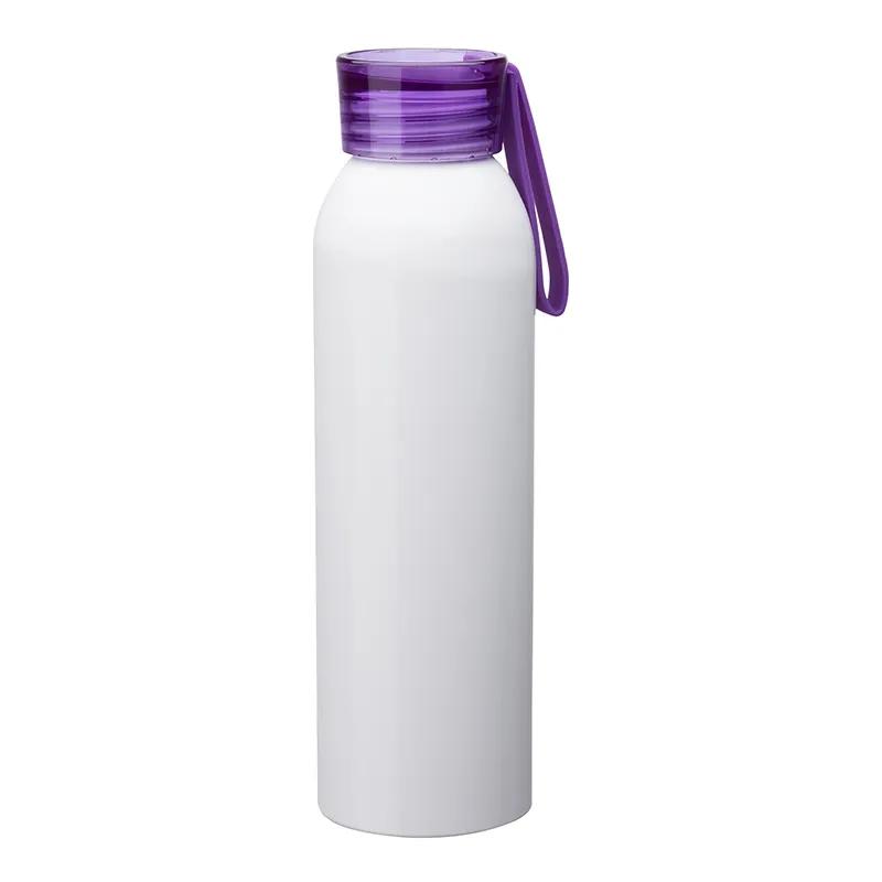 Aluminum Water Bottle with Silicone Strap - 22 oz - product view 11
