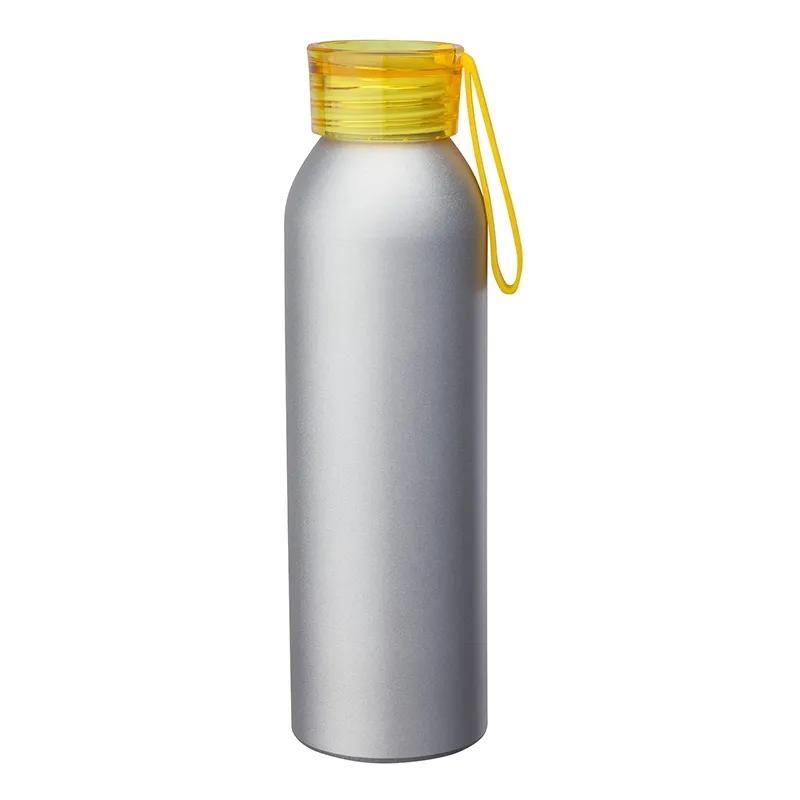 Aluminum Water Bottle with Silicone Strap - 22 oz - product view 17