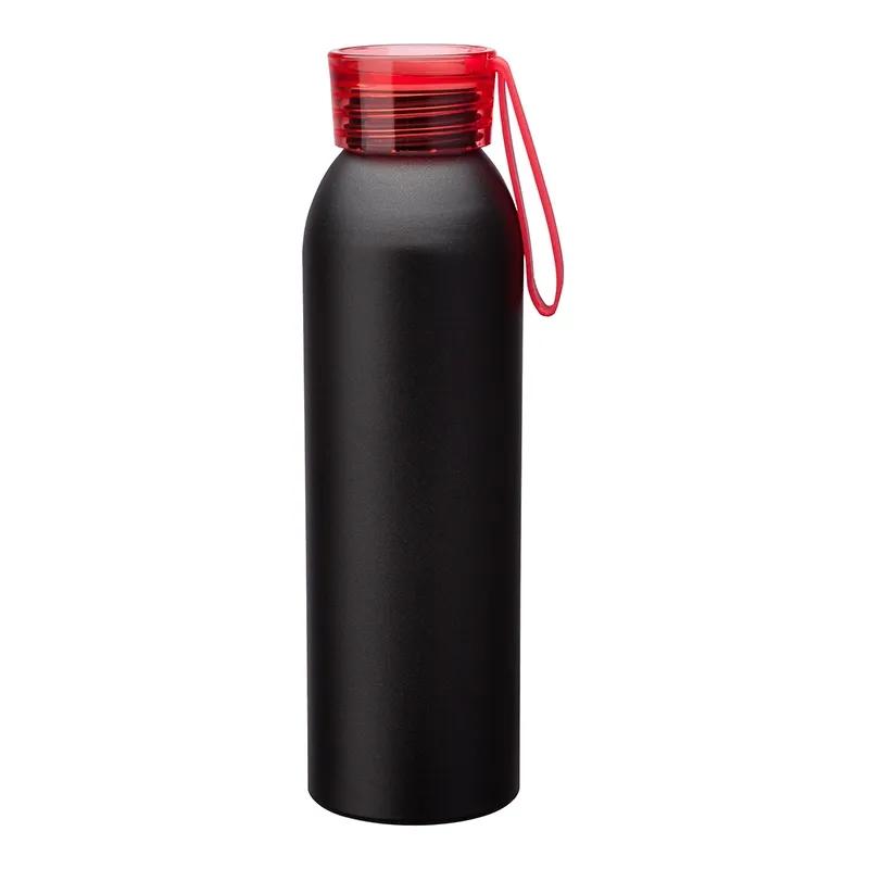 Aluminum Water Bottle with Silicone Strap - 22 oz - product view 25
