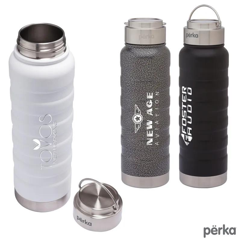 Stainless Steel Water Bottle with Copper Lining - 24 oz - product view 4