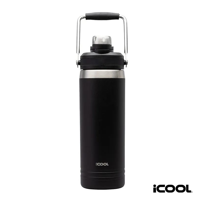 Stainless Steel Water Bottle with Dual Spouts - 24 oz - product view 5