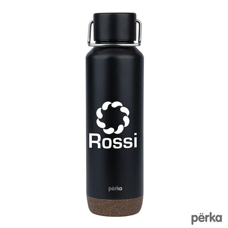 Stainless Steel Water Bottle with Cork Base - 24 oz