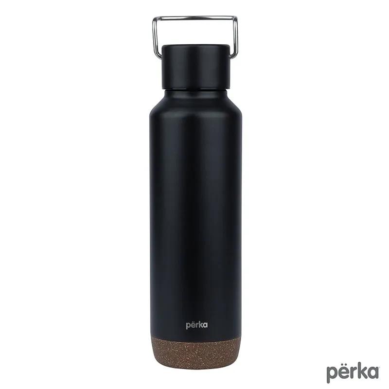 Stainless Steel Water Bottle with Cork Base - 24 oz - product view 3