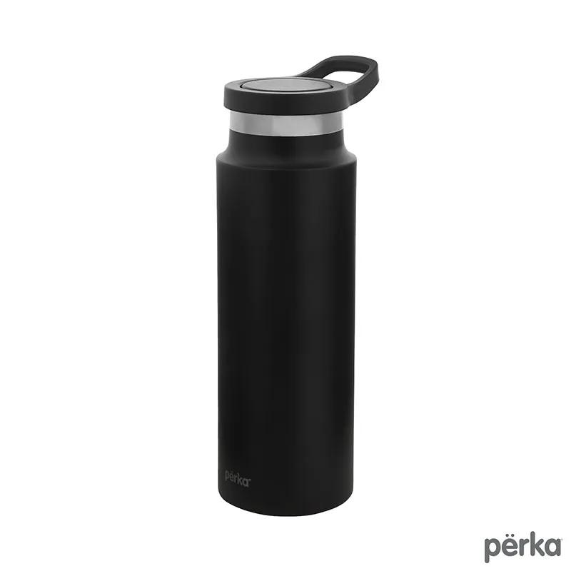 Recycled Stainless Steel Water Bottle with Push Button - 24 oz - product view 2