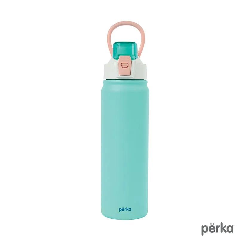 Recycled Stainless Steel Water Bottle with Dual Opening - 24 oz - product view 2
