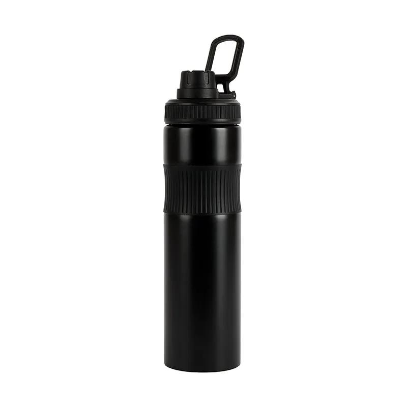 Recycled Stainless Steel Water Bottle with Chug Spout - 26 oz - product view 3