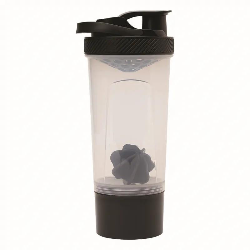 Fitness Shaker Cup with Storage Compartment - 24 oz - product view 4