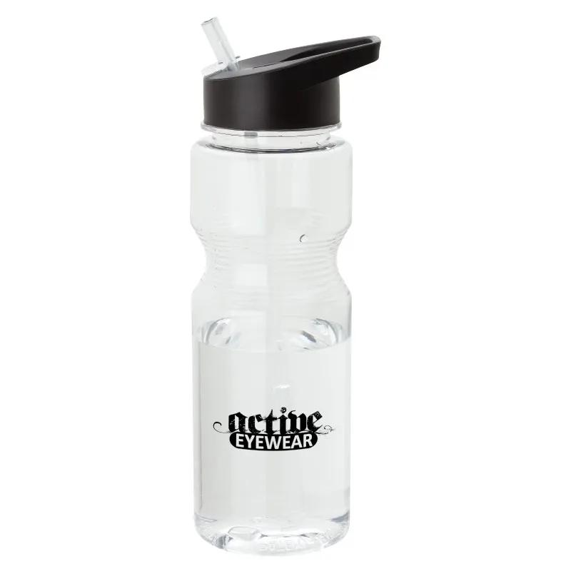 Water Bottle Tritan with Integrated Straw - 24 oz - product view 2