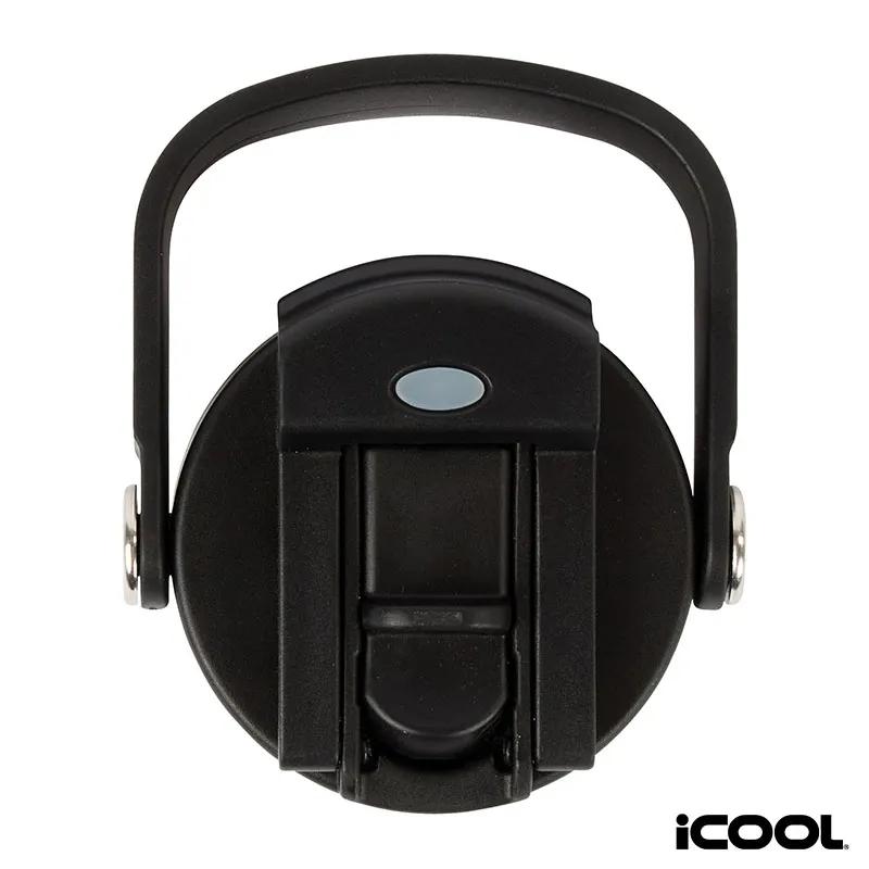 Water Bottle Double Wall Recycled Steel Dual Lid - 35 oz - product view 6