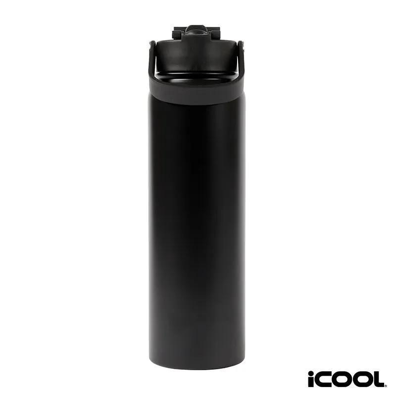 Water Bottle Double Wall Recycled Steel Dual Lid - 35 oz - product view 8