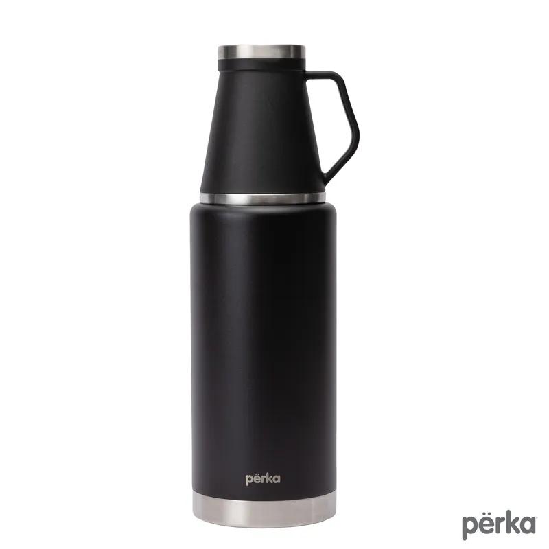 Perka Growler Double Wall with Cup Stainless Steel - 51 oz - product view 2