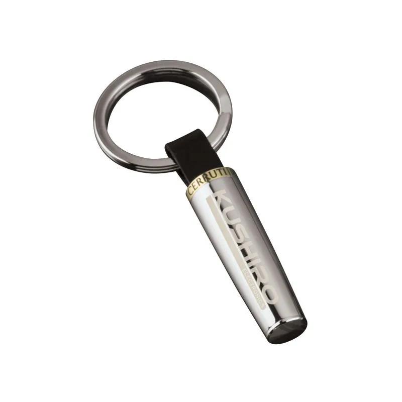 Cerruti III Keyring Chrome Gold Executive - 2 3/8 in - product view 2