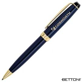 Bettoni Alberti Ballpoint Pen Brass Gold Accents - product view 2