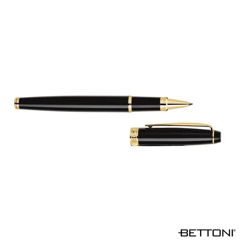 Bettoni Alberti Rollerball Pen Brass Gold Accents - product view 5