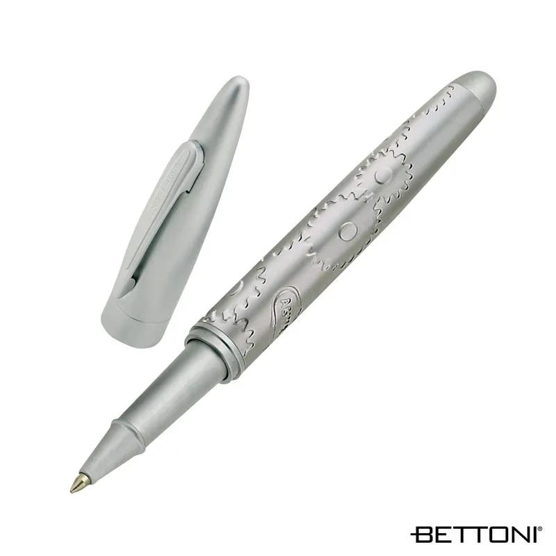 Rollerball Pen Brass Satin Silver Cap-Off - 5.4 in - product view 4