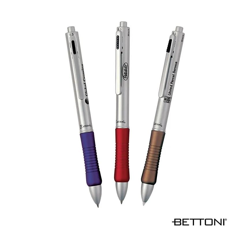 4-in-1 Combination Pen Brass Stylus Pencil - 5.8 in - product view 4