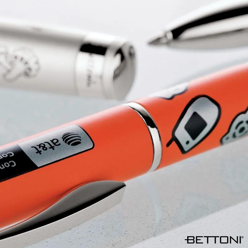 Ballpoint Pen Brass Full Wrap Printed Design - 5.4 in - product view 5