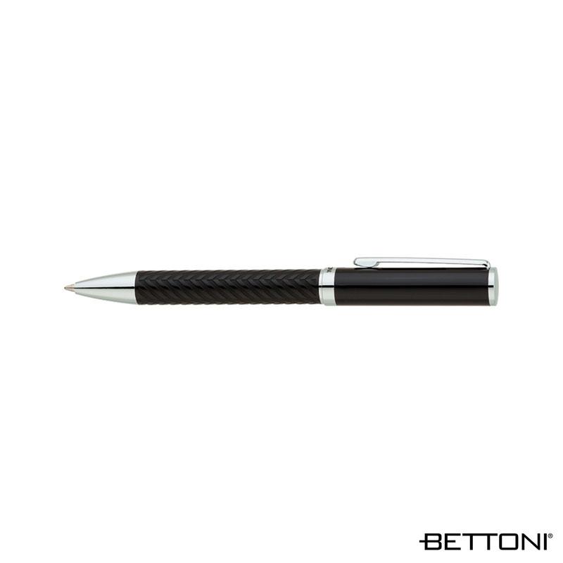 Bettoni Varese Ballpoint Pen Brass Textured Grip - product view 3