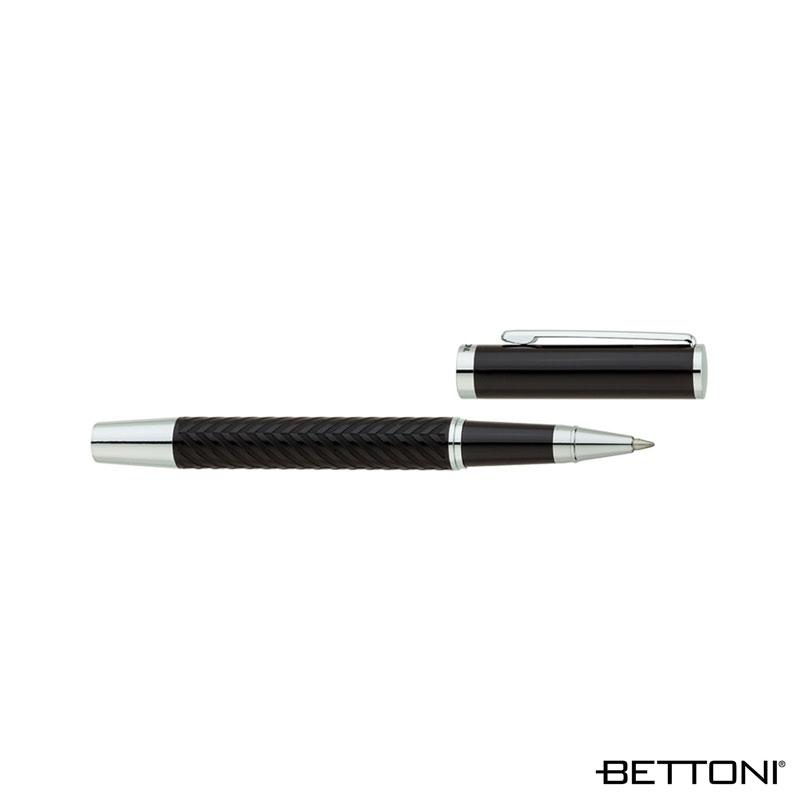 Bettoni Varese Rollerball Pen Brass Textured Grip - product view 3