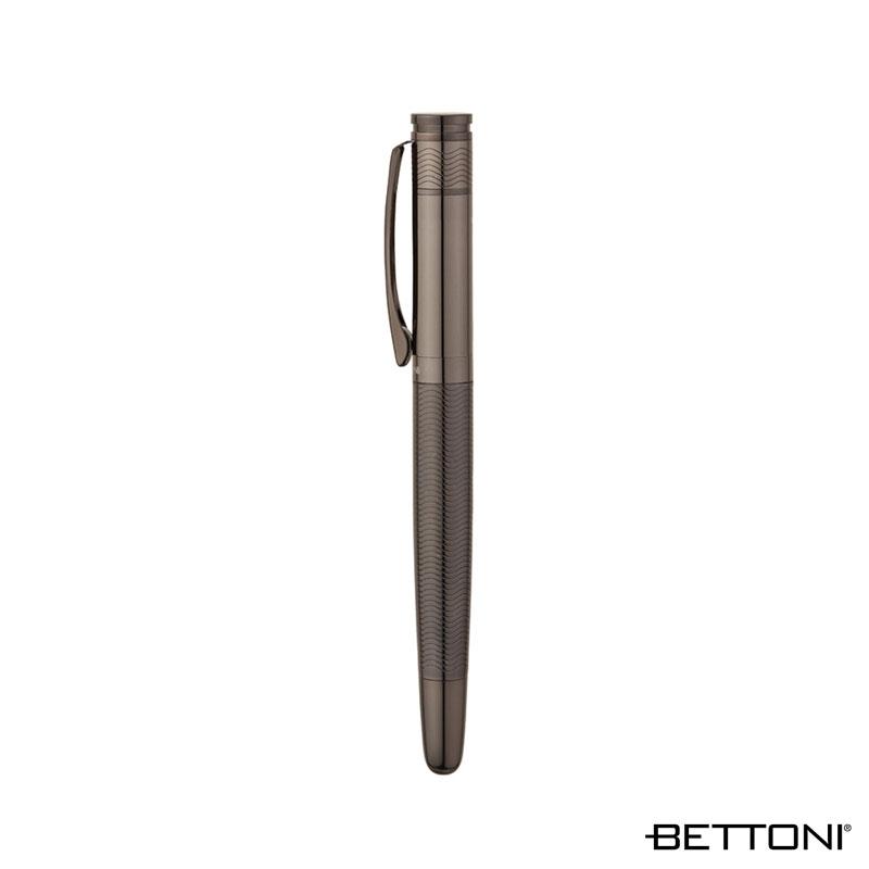 Bettoni Abbracci Rollerball Pen Brass Gunmetal - product view 3