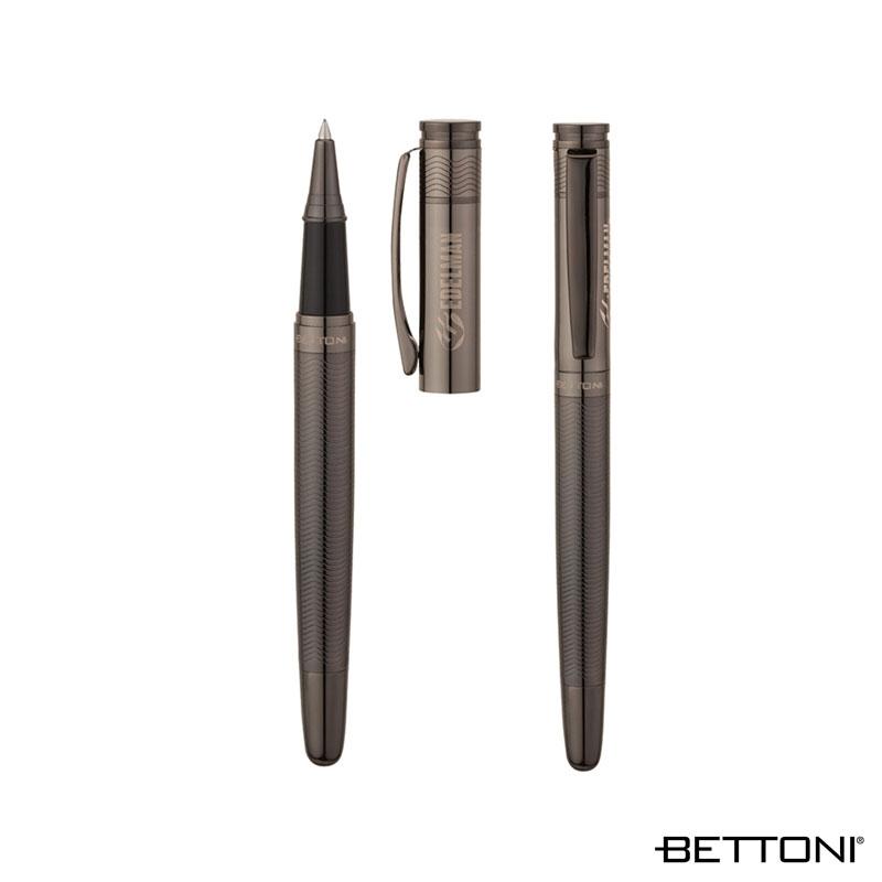 Bettoni Abbracci Rollerball Pen Brass Gunmetal - product view 8