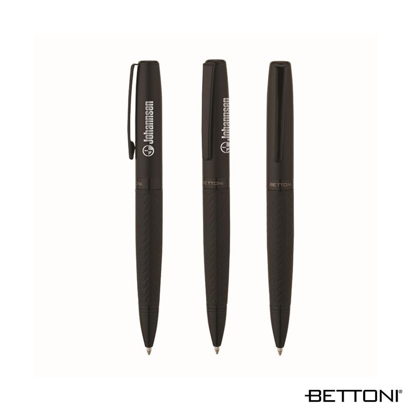 Bettoni Tesoro Ballpoint Pen Steel Matte Black - product view 5