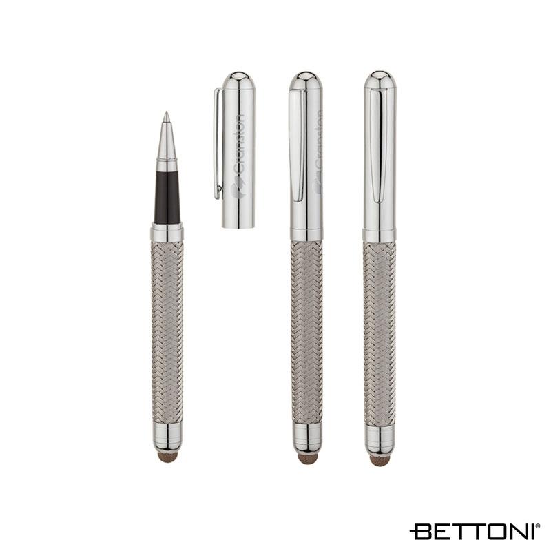 Bettoni Fasciare Rollerball Stylus Pen Woven Steel - product view 9