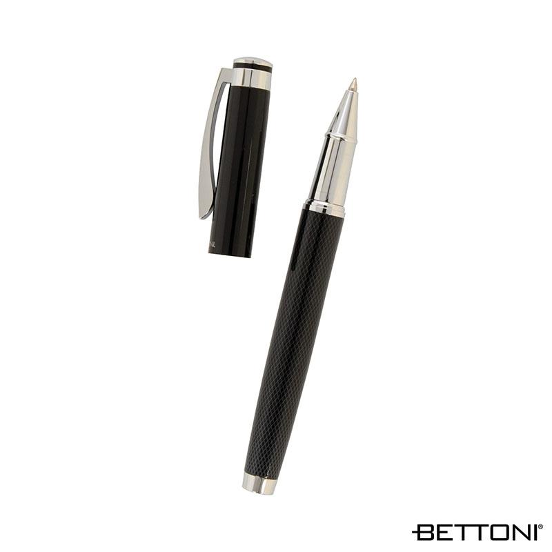 Lazio Recycled Brass Cap-Off Rollerball Pen - product view 3
