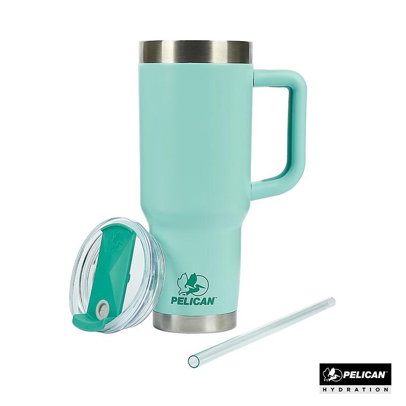 Pelican Porter Travel Tumbler Recycled Steel Handle - 40 oz - product view 5