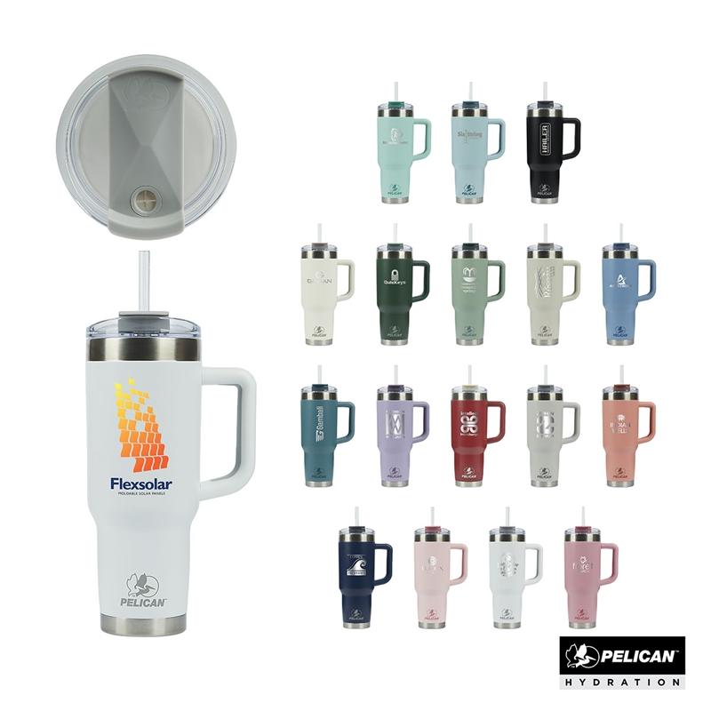 Pelican Porter Travel Tumbler Recycled Steel Handle - 40 oz - product view 11