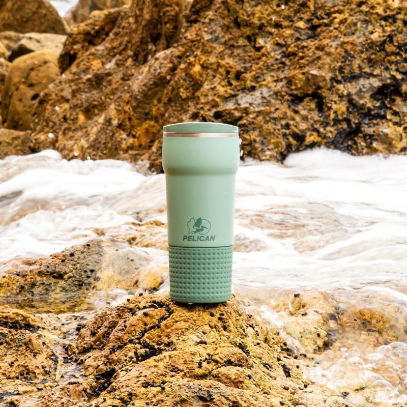 Pelican Cascade Tumbler Recycled Steel Two-Tone Lid - 22 oz - product view 23