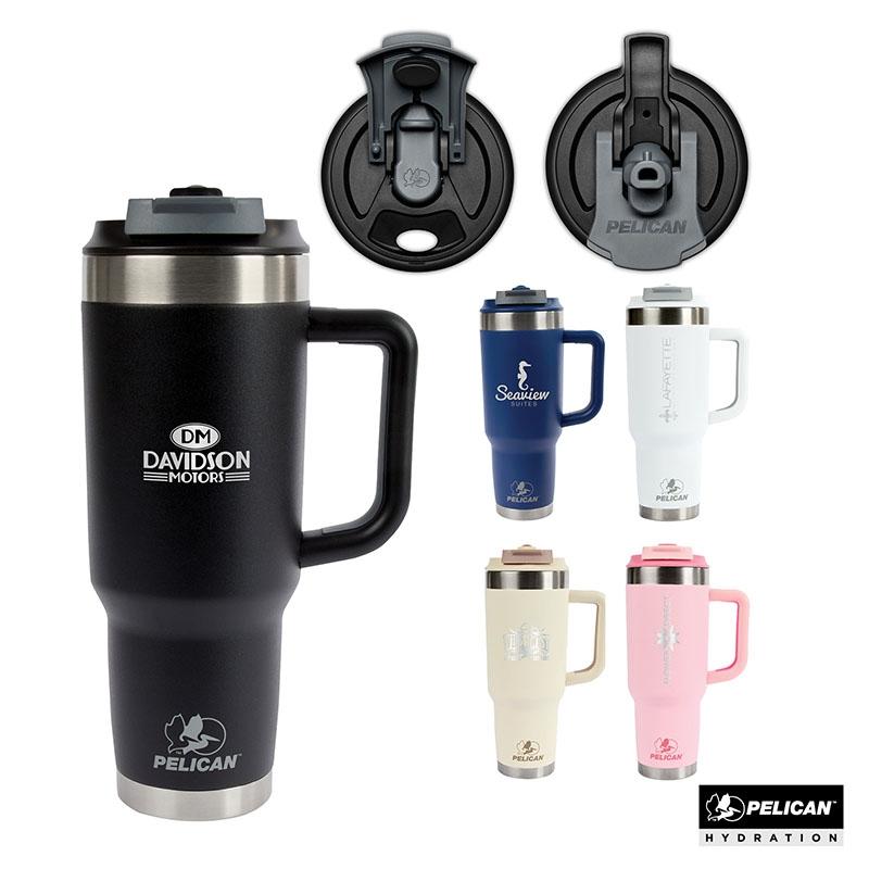 Pelican Porter Dual Travel Tumbler Dual Lid Steel - 40 oz - product view 9