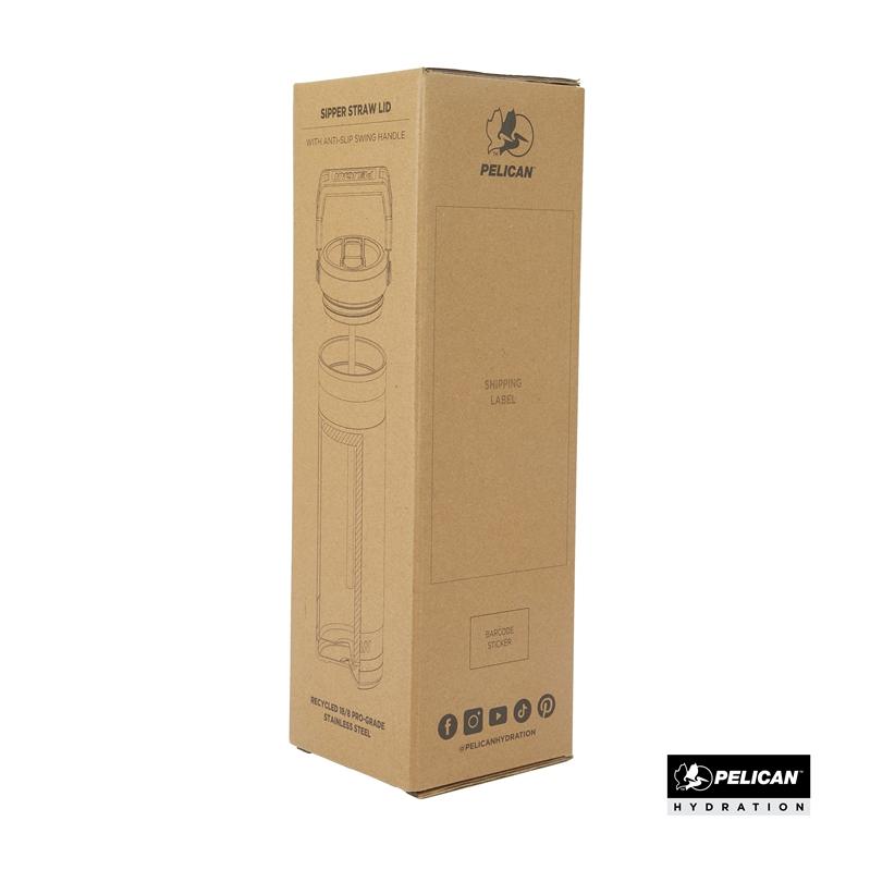 Pelican Pacific Water Bottle Recycled Steel Handle - 26 oz - product view 9