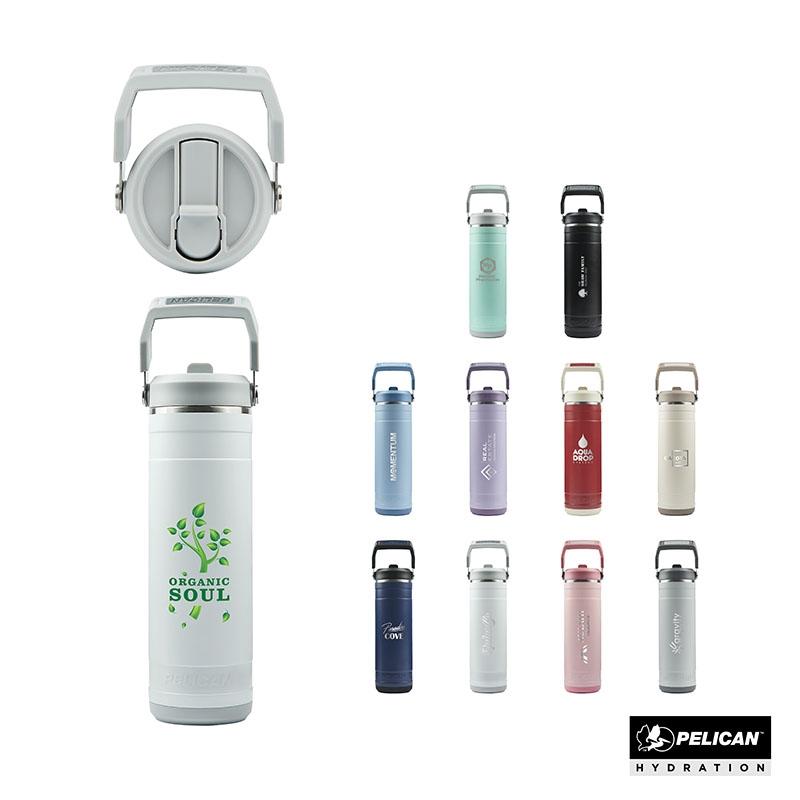 Pelican Pacific Water Bottle Recycled Steel Handle - 26 oz - product view 11