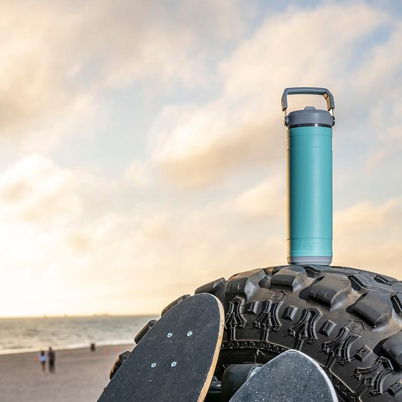 Pelican Pacific Water Bottle Recycled Steel Handle - 26 oz - product view 14