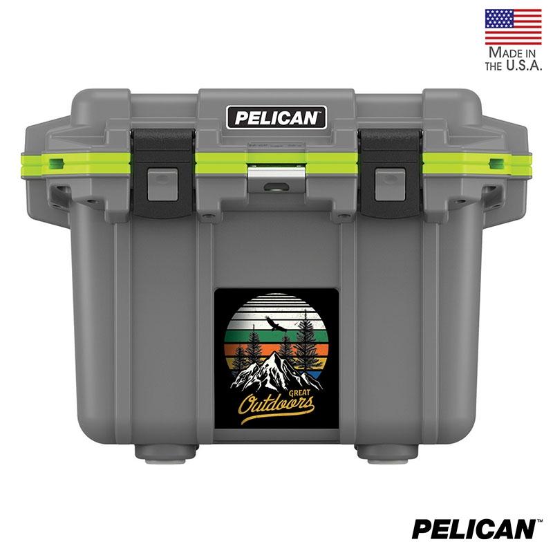 Pelican Elite Cooler 22-Can Capacity Bottle Opener - 30 qt