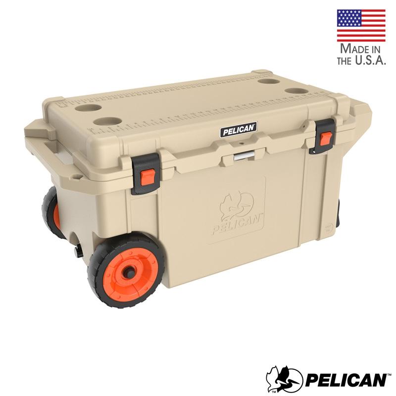 Pelican Elite Wheeled Cooler with Trolley - 80 qt - product view 3