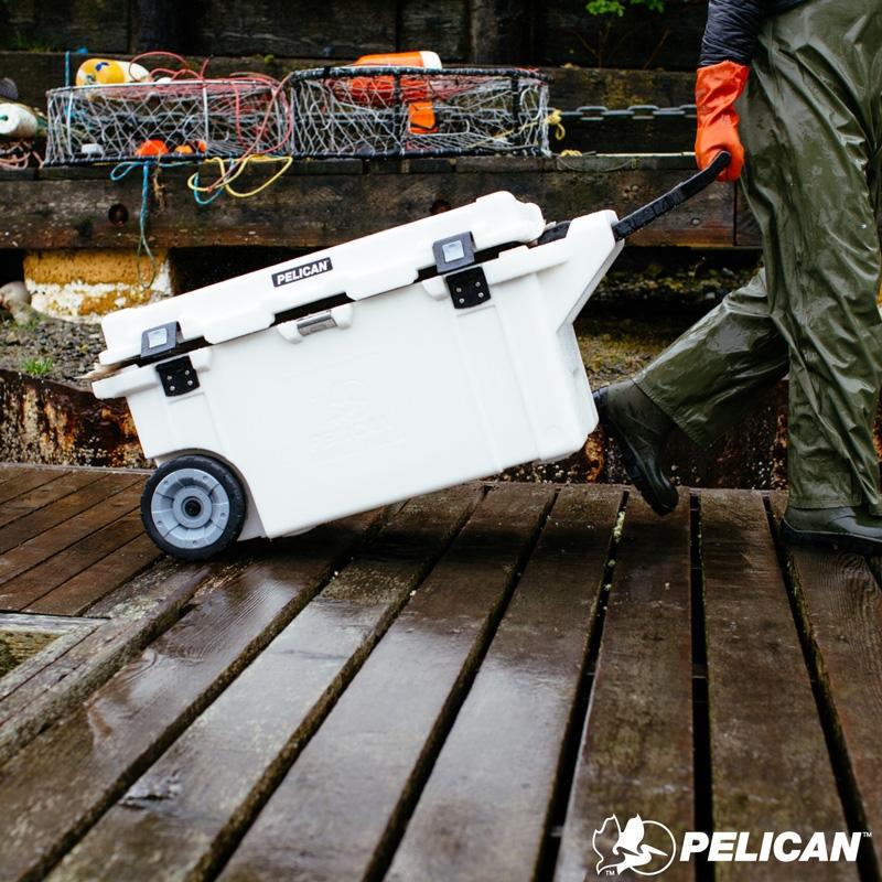 Pelican Elite Wheeled Cooler with Trolley - 80 qt - product view 5