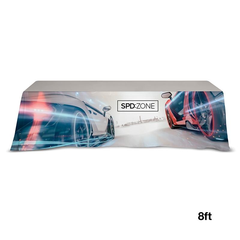 Table Throw Polyester Wrinkle-Resistant - 8 ft - product view 2