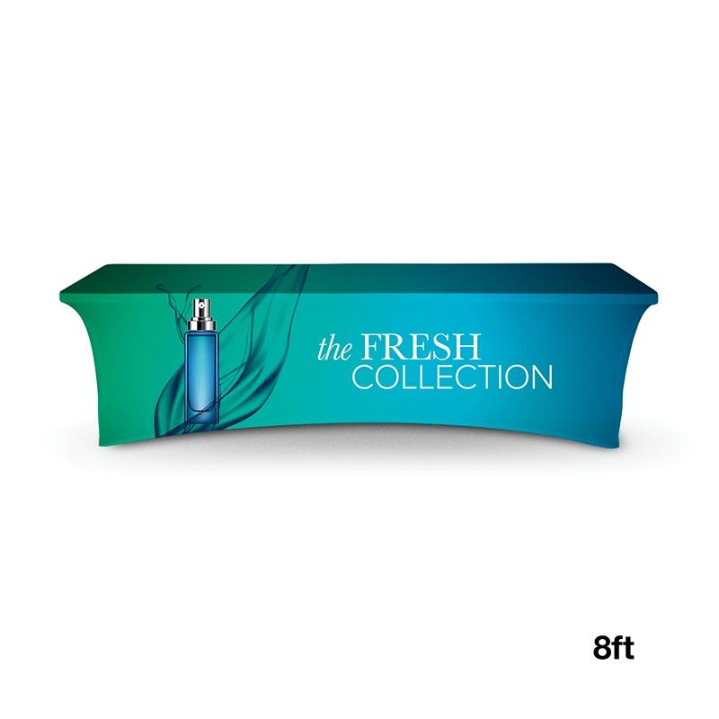 Table Cover Stretch Elastic Polyester - 8 ft - product view 2