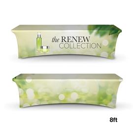 Table Cover Stretch RPET Recycled Polyester - 8 ft