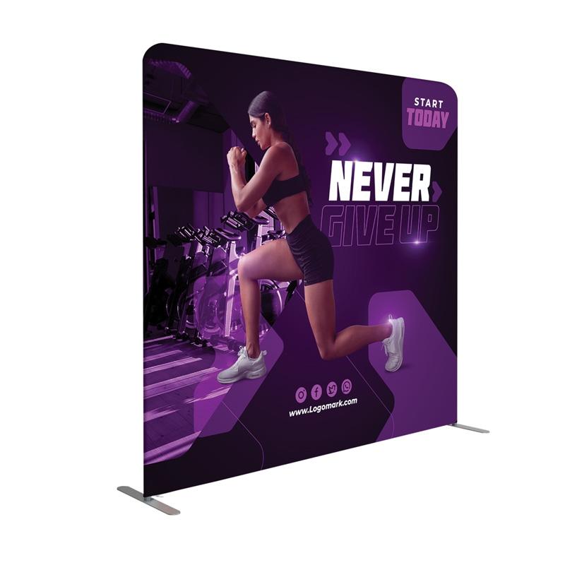 Display Tension Fabric Flame-Retardant - 8 x 7.5 ft - product view 2